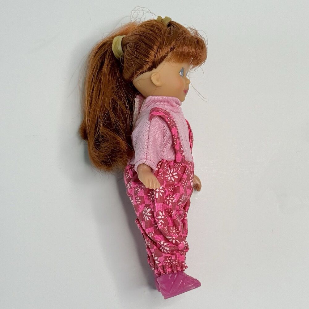 Kid Kore 5" Doll Red Hair Blue Eyes 1995 - Look Alike Barbie Kelly Doll Posable - Picture 5 of 11